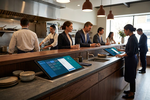 Management suite for healthcare and collective catering